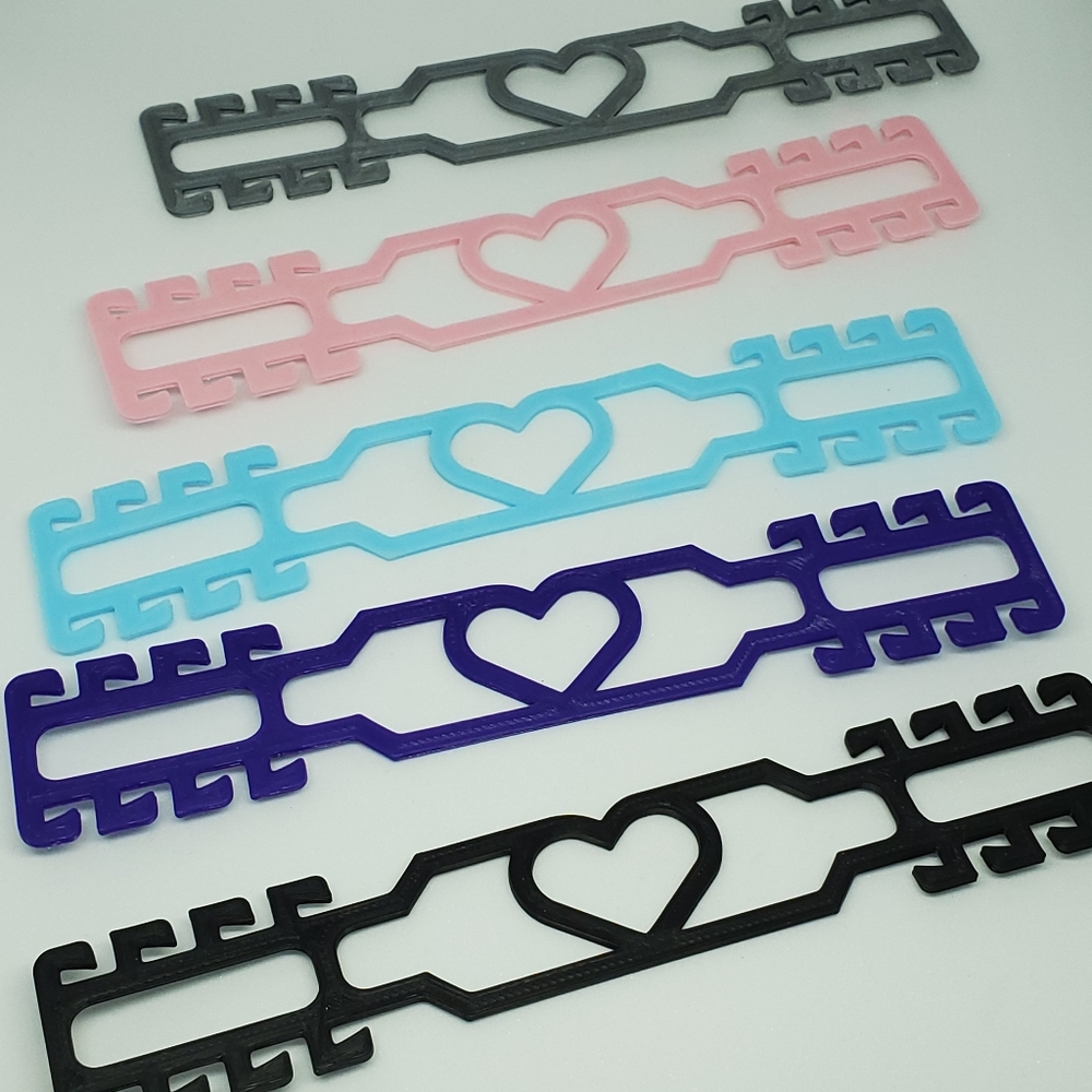 Heart Mask Clip/Ear Savers